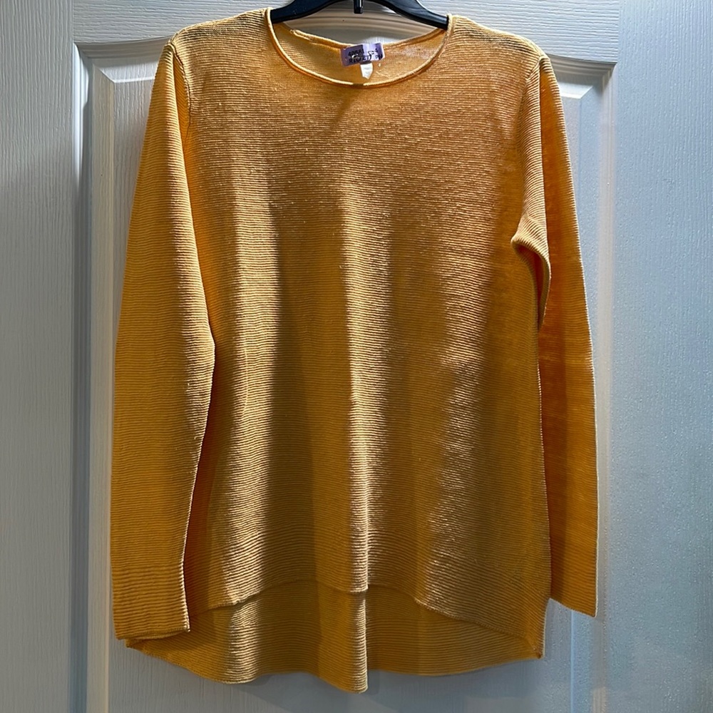 Eileen Fisher Sweater with High-Low Hemline